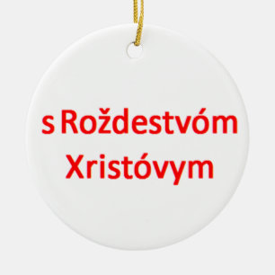 Ornamento De Cerâmica russo com natal cristão