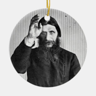 Ornamento De Cerâmica Russo Grigori místico Yefimovich Rasputin
