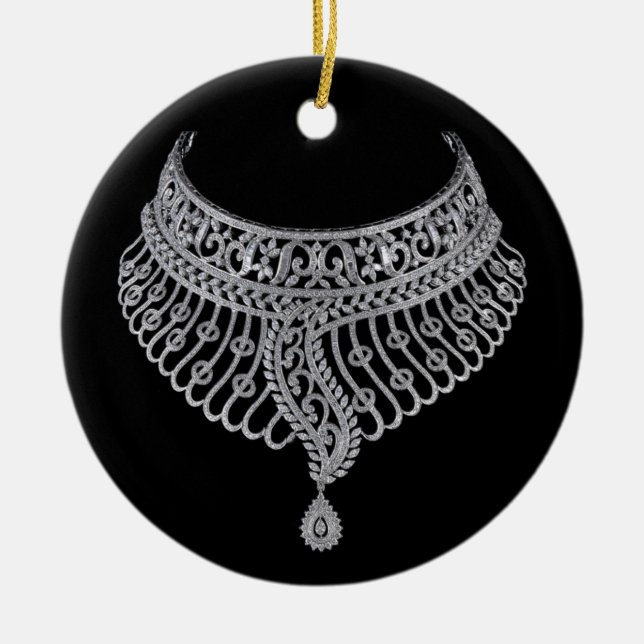 Ornamento De Cerâmica Ruth Bader Ginsburg, Colar de Ruth Bader Ginsburg (Frente)