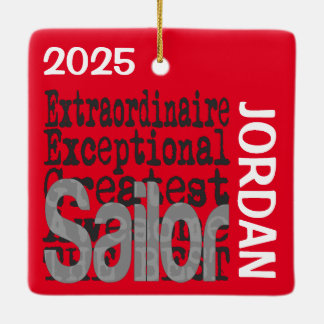 Ornamento De Cerâmica Sailor Extraordinaire CUSTOM