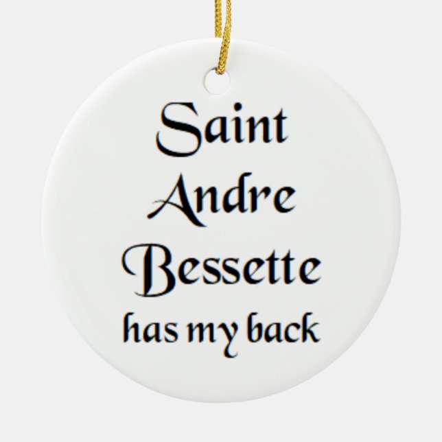Ornamento De Cerâmica saint andre bessette Mug (Frente)