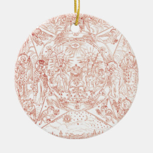 Ornamento De Cerâmica Santa Trindade na Glória