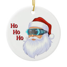 Santa's Merry Christmas Ornament