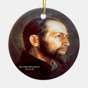 Ornamento De Cerâmica Santo Anthony Maria Zaccaria