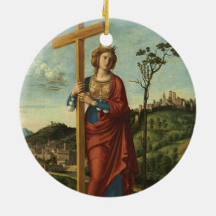 Ornamento De Cerâmica Santo Helena - Cima da Conegliano