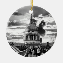 Ornamento De Cerâmica Santo Pauls Catedral Londres.