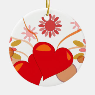 Ornamento De Cerâmica santo-valentin
