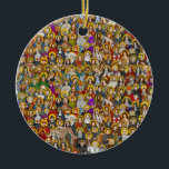 Ornamento De Cerâmica Santos, Todos os santos, Santos católicos<br><div class="desc">Obrigados para todo o suporte e GBY! Eu vou me lembrar de você em minhas orações!:)</div>