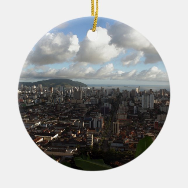Ornamento De Cerâmica São Paulo 2 (Frente)