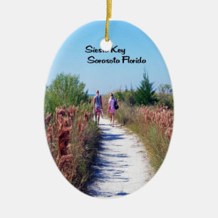 Ornamento De Cerâmica Sarasota Florida