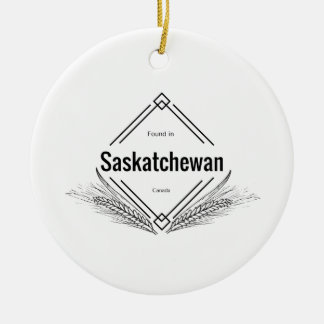 Ornamento De Cerâmica Saskatchewan - encontrada em Saskatchewan
