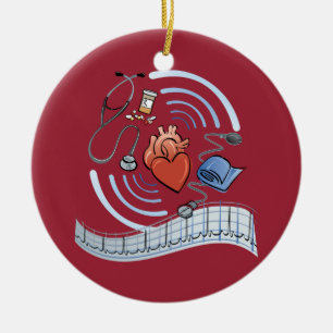 Ornamento De Cerâmica Saúde cardíaca