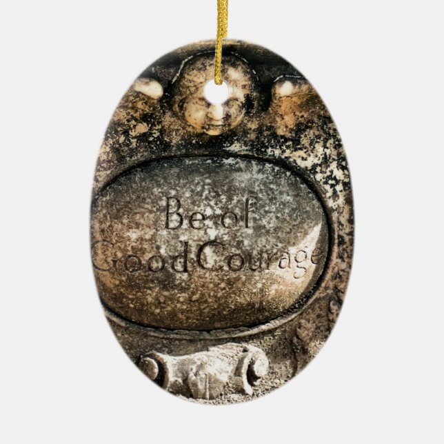 Ornamento De Cerâmica Savana do cemitério de Bonaventure, GA (Frente)