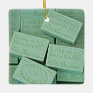 Ornamento De Cerâmica Savon de Provence