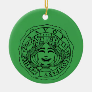 Ornamento De Cerâmica Savoy ceramic ornament