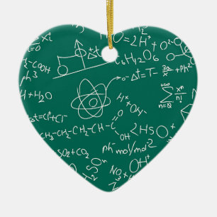 Ornamento De Cerâmica Scribbles da química