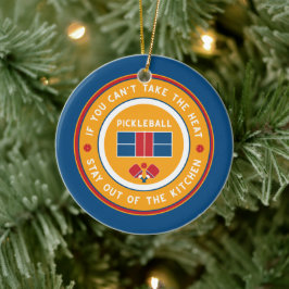 Ornamento De Cerâmica Se não aguentar o calor....