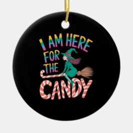 Ornamento De Cerâmica Se Você Ler Isto Ela Caiu Do Dia de as Bruxas engr