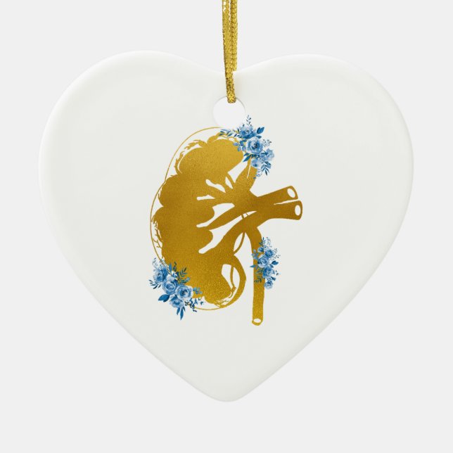 Ornamento De Cerâmica Seção renal (Frente)