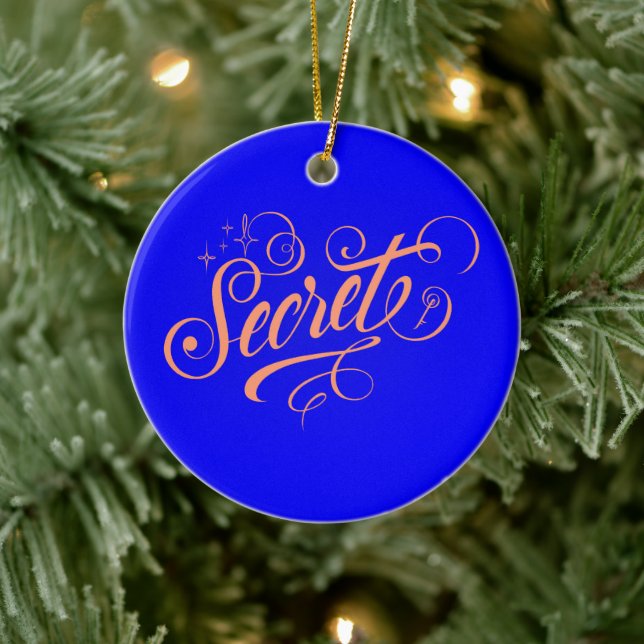 Ornamento De Cerâmica Secret - (Árvore)