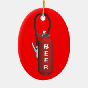Ornamento De Cerâmica Sede Quencher Beer