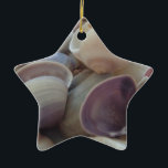 Ornamento De Cerâmica Sedreiros Sunny Summer, Sea Shell Beach Ocean<br><div class="desc">Sedreiros Sunny Summer,  Sea Shell Beach Ocean</div>