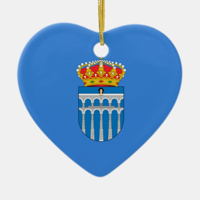 Ornamento De Cerâmica Segovia (espanha) (Frente)