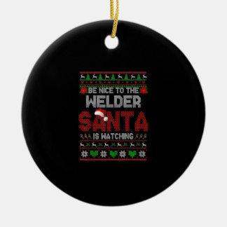 Ornamento De Cerâmica Seja Bom Para Seu Soldado De Natal Engraçado