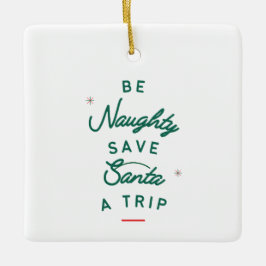 Ornamento De Cerâmica Seja maroto