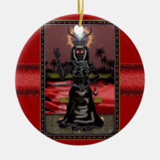 Ornamento De Cerâmica sekhmet-bint-em-ra