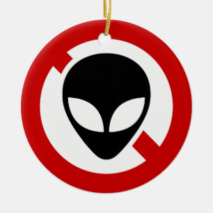 ORNAMENTO DE CERÂMICA SEM ALIENS