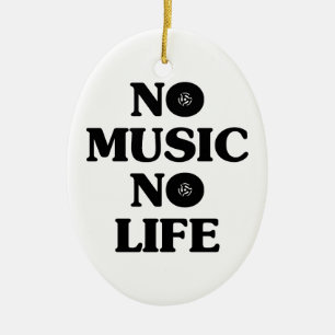 ORNAMENTO DE CERÂMICA SEM MÚSICA SEM VIDA