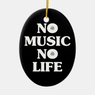 ORNAMENTO DE CERÂMICA SEM MÚSICA SEM VIDA