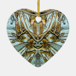 Ornamento De Cerâmica Senhora elegante de LushFlow