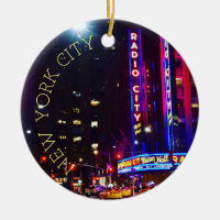 Sexta Avenida Nova Iorque Neon Lights Night NYC