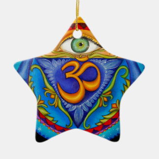 Ornamento De Cerâmica Sexto chakra, terceiro olho