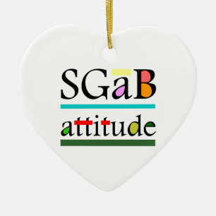 Ornamento De Cerâmica Sgab atitude