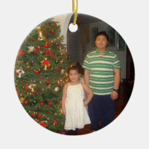 Ornamento De Cerâmica Shawn e Chloe