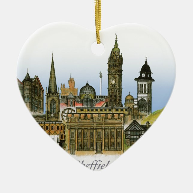 Ornamento De Cerâmica sheffield - South Yorkshire, fernandes tony (Frente)