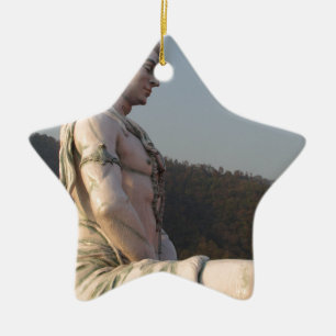 Ornamento De Cerâmica Shiva
