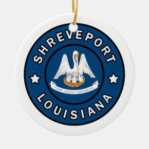 Ornamento De Cerâmica Shreveport Louisiana
