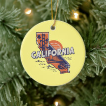 Silhueta Estadual Retroativo da Califórnia Persona