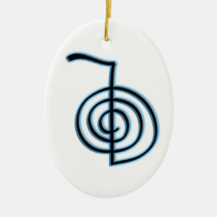 Ornamento De Cerâmica Símbolo Cho Ku Rei Reiki