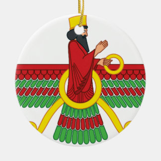 Ornamento De Cerâmica Símbolo de Faravahar