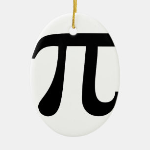 Ornamento De Cerâmica Símbolo Giant "Pi"