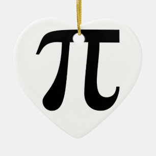 Ornamento De Cerâmica Símbolo Giant "Pi"