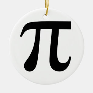 Ornamento De Cerâmica Símbolo Giant "Pi"