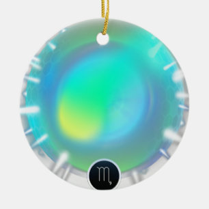 Ornamento De Cerâmica Símbolo Zodiano Moderno Ponteiro Ponteiro Elemento