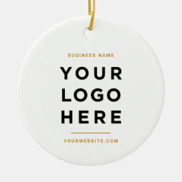 Ornamento De Cerâmica Simples Minimalista | Logotipo Empresarial Persona