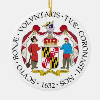 Ornamento De Cerâmica Sinal de Maryland